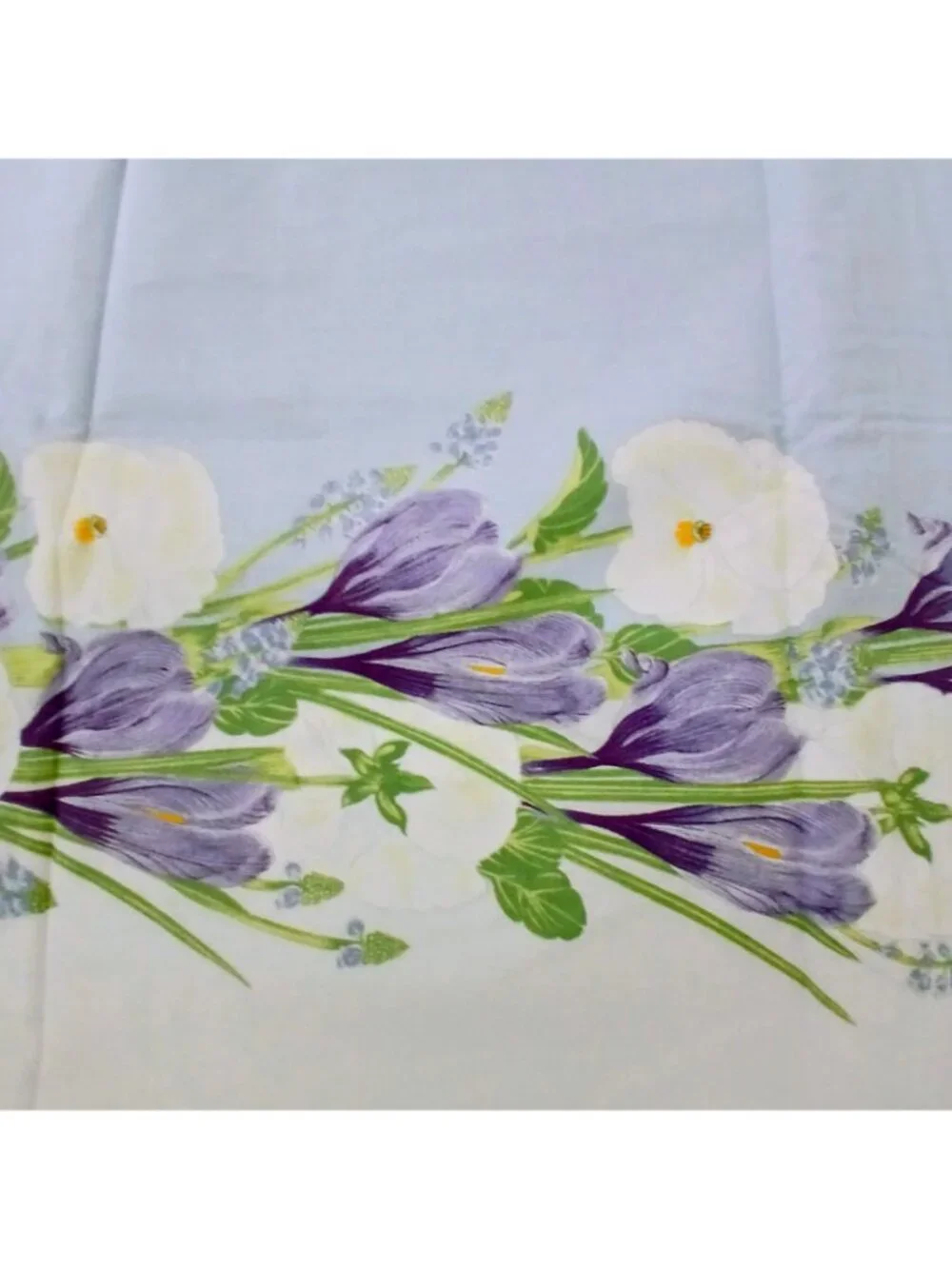 Yves Delorme Palais Royal Crocus Lavender Twin Duvet Cover France